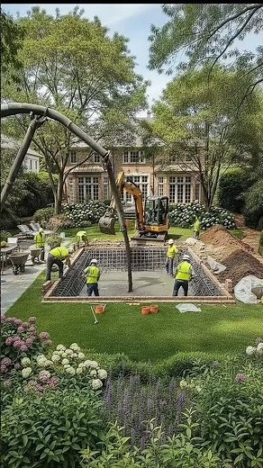Backyard Transformation: Building a Stunning Pool | Time-Lapse
