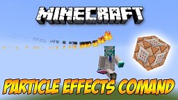 Particle Effect Trails Command Block Tutorial Minecraft Map
