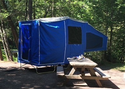 Time Out Trailer DELUXE model tent camper for small vehicles and motorcycles | eBay