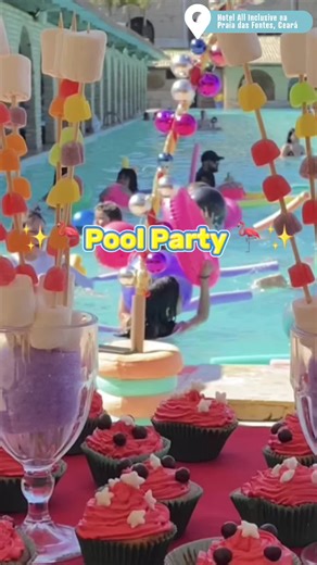 Coliseum Beach Hotel | A pool party no nosso paraíso é sempre assim: música, alegria e buffet especial! Quem aí quer curtir esse momento? #ColiseumBeachHotel... | Instagram