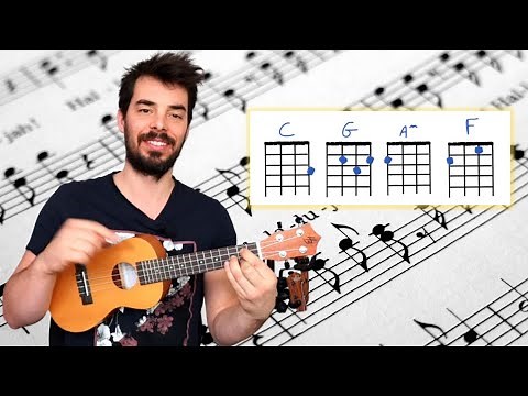 DÉBUTANTS UKULÉLÉ - Hallelujah - Tuto facile français (Leonard Cohen, Jeff Buckley)