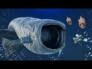 HUGE!! The Biggest SCP Monster From the Deepest Sea in the World 🥶🗿🥶