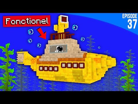 J'ai construit ce sous-marin 100% fonctionnel ! - Minecraft Moddé S6 | Episode 37