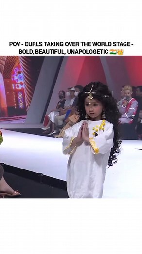 Pageant 💫 Influence | Pov - Curls Taking Over The World Stage - Bold, Beautiful, Unapologetic 🇮🇳👑 #missindia #littleprincess #missworld #missuniverse... | Instagram