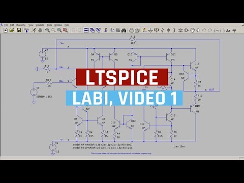 Curso de LTSpice - parte 1: qué es LTSpice, cómo instalarlo y principales herramientas
