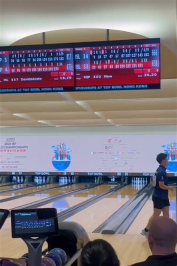 It's a Perfect day for New Hui Fen from Singapore at the IBF World Championships in HKC Congratulations | International Bowling Federation - IBF