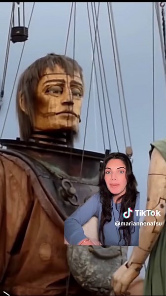 These Giant Puppets are creepy #giantpuppet #giantpuppetfestival #foryou #fyp #yournewsbff