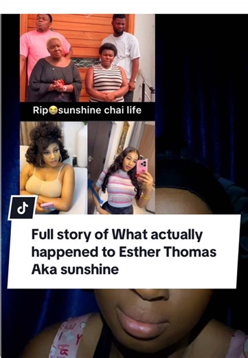 The Unfolding Story of Esther Thomas, Known as Sunshine