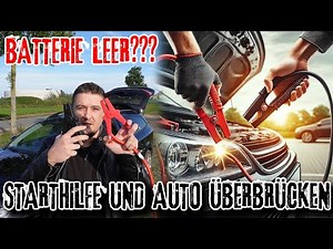 "Auto richtig überbrücken: Starthilfe leicht gemacht + Produktlink