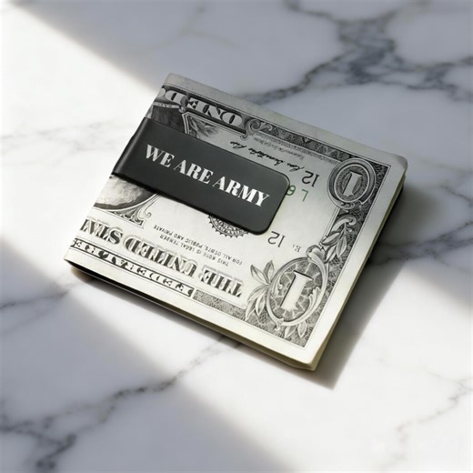 Bts-inspired | Money Clip & Card Holder| K-pop Fan Gift , ARMY Stainless Steel Money Clip - Compact , Practical Gift for BTS Fans - Etsy