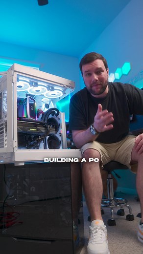 TRY and tell me this isnt the coolest PC case of the year 👀 this is 100% what my next PC build is going in and you cant stop me 😤 the @Thermaltake NA Tower 600 is FIRE . #pccase #pcbuilds #gamingpc #gamingpcbuild #techtok #techreview #computex #thermaltake #aboveaveragefps