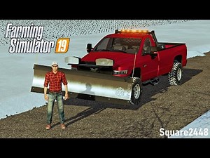 TLX 3500 SNOW PLOWING! | ULTRA REALISTIC | FARMING SIMULATOR 19