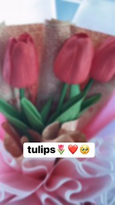 Red tulips bouquet🌷 | May's Bouquet