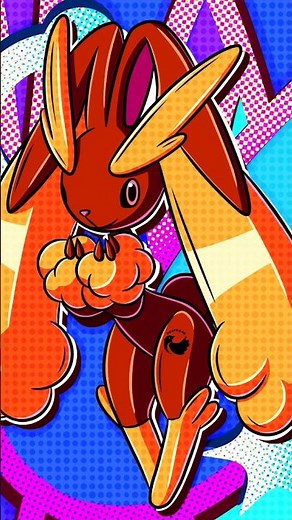 Day 559 Lopunny • Pop Art Drawing