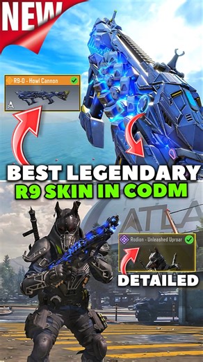 New Legendary R9 is amazing! #codm