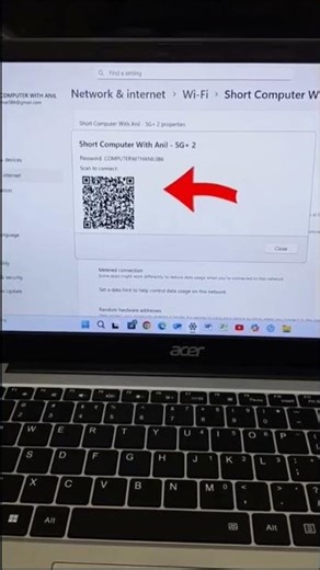 Find Wifi Password in Scanner view in Windows 11 😮👌