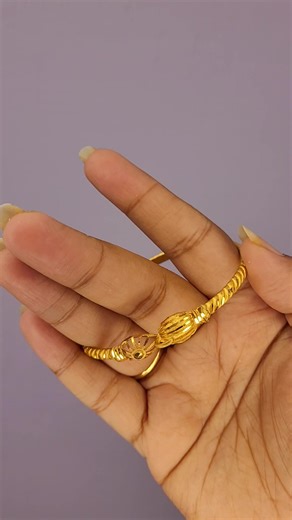 *ANTIQUE matt* Finish Noa 2.6 2.8 available Daily wear Old Gold Finish | My Golden Wish