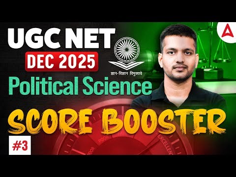 UGC NET Political Science | UGC NET Political Science Most Important Question Revision By Puneet Sir
