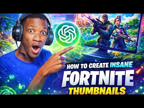 How I Create VIRAL Fortnite Thumbnails Using ChatGPT (Step-by-Step)