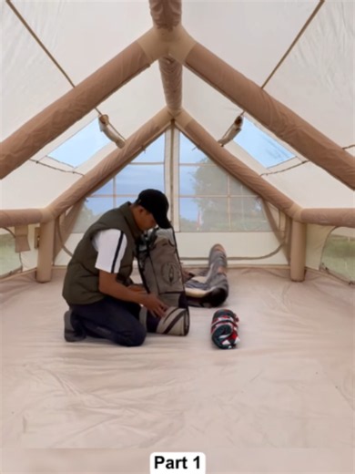 Camping in Heavy Rain and Lightning: How We Survived in a Warm Tent