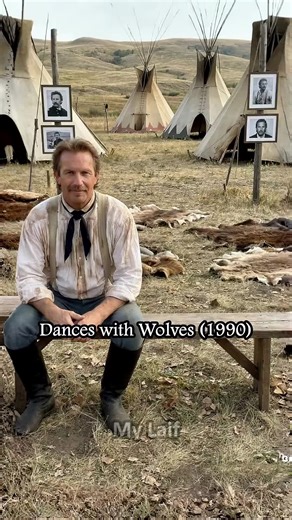 Dances with Wolves (1990): Cast Then and Now#thenandnow #memories #nostalgia #icons #legends