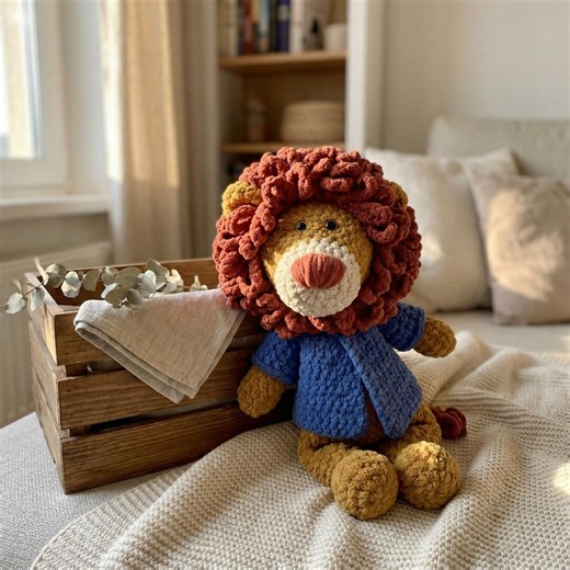Crochet Lion Pattern, Amigurumi Lion PDF, Plush Lion Toy Design, Beginner Friendly - Etsy