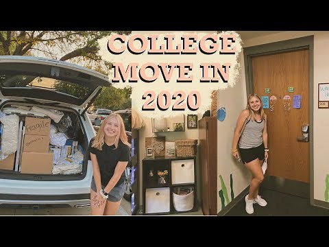 college move in vlog/ dorm tour 2020-- baylor university freshman