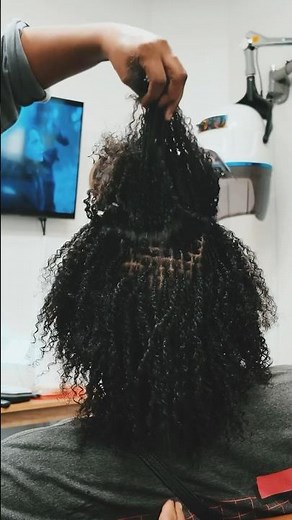 Micro Loc Extensions Install 🥰 All the way from NY ♥️ #microlocextensions #dmvloctician #microlocs