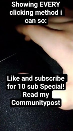 Every clicking method i can do!