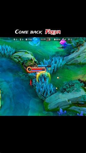 come back Freya mobile Legends new shorts #mlbb #mobilelegends