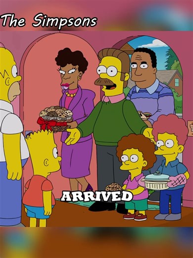 Marge was arrested by the police.#thesimpsons #cartoon #animation