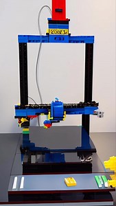 Trying the lego filter up close on one of the big print volume printers that I have. Not bad 😄 and 🥰 cute 👀 #3dprinting #lego #filter #ai #bricks | 3DPrintingDoctor