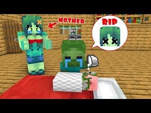 Monster School : Baby Zombie Sad Life - Sad Story - Minecraft Animation