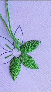 73K views · 973 reactions | Flower hand embroidery tutorial fishbone stitch | Rup Embroidery | Facebook