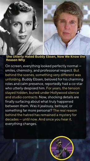 She Utterly Hated Buddy Ebsen, Now We Know the Reason Why #short