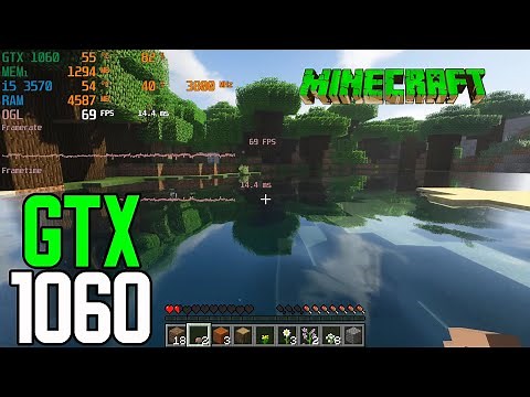 Minecraft - GTX 1060 3gb | i5 3570 | 12GB | 1080p | FRAME-RATE TEST
