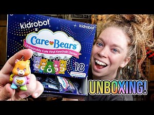 Unboxing MYSTERY Blind Bag Care Bear Keychains - KidRobot!