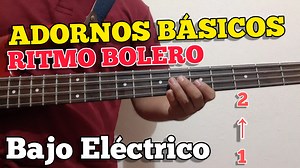 12K views · 781 reactions | Adornos Básicos para tocar Baladas o Boleros en Bajo Eléctrico - Para Principiantes / Tutorial | Carlos Altamirano | Facebook
