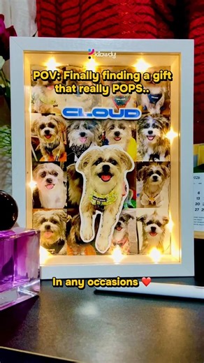 3D pop up box frame #gift #fyp