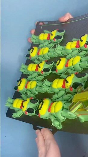 RIBBIT~ THE AMAZING DIGITAL CIRCUS 3D Printed Flexi Toy #3d #tadc #ribbit #theamazingdigitalcircus
