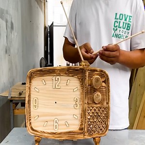 17K views · 38 reactions | Perfect Design For Wooden Desk Clock | Free Footsteps | Facebook