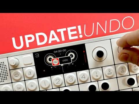 teenage engineering broke their own code…OP-1 field gets UNDO!