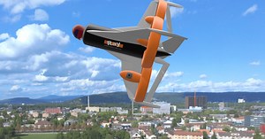 The head-first VTOL personal aircraft concept not for the faint of heart