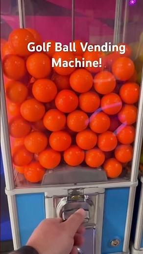 Golf Ball Vending Machine @ Ripley’s Crazy Golf in Myrtle Beach, SC!
