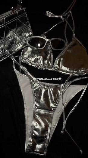 Summer Essential: Metallic Bikini Collection