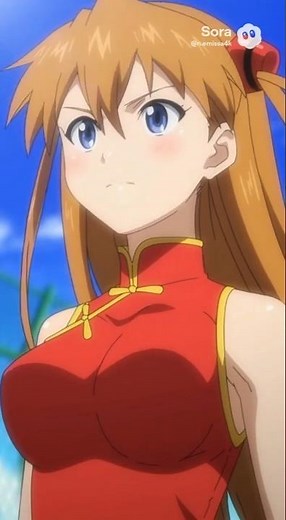いざとなったら肉弾戦のアスカ #sora2 #アスカ #新世紀エヴァンゲリオン #asuka #惣流アスカラングレー