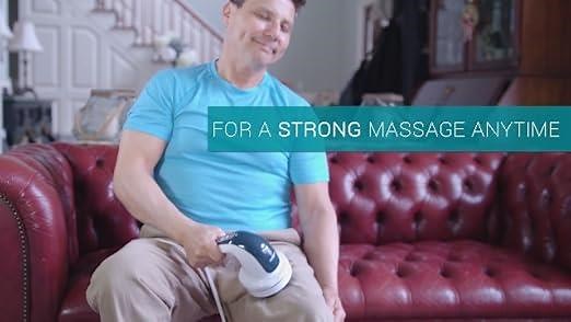 Handheld vibration massager