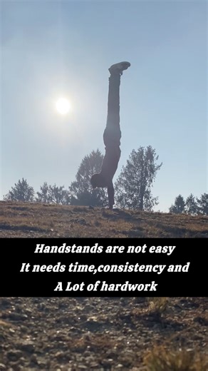 Learn Handstand with me at home , Handstand hold basic tips