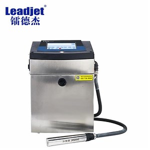 [Hot Item] Automatic White Ink Expiry Date Logo Cij Inkjet Coding Machines