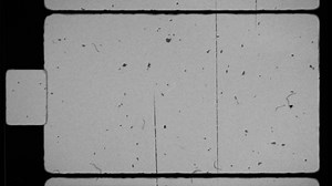 16mm Film Frame With Noise